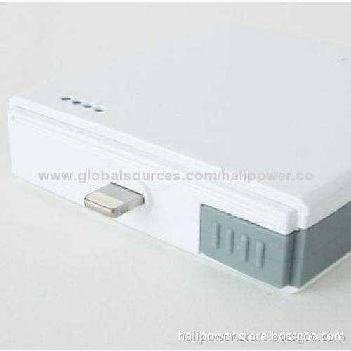 2,200mAh Charger/Power Bank for iPhone 6, Sized 73.5*57*15.2mmNew